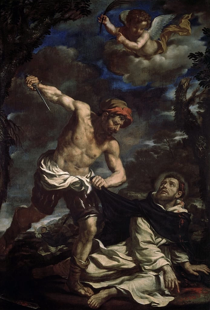 Giovanni Francesco Barbieri, il Guercino - Martirio di santo